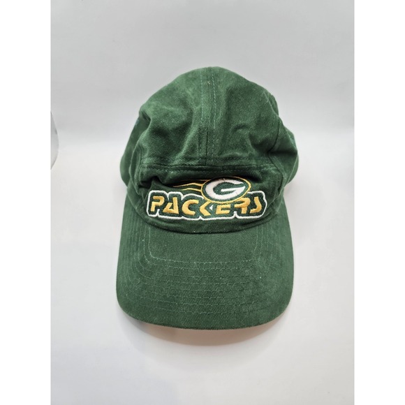Green Bay Packers Mark Chmura Signed Vintage Corduroy Starter Hat - Picture 1 of 4